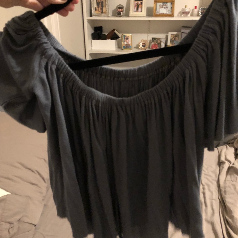 urban outfitters, off the shoulder top